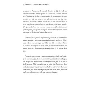 Sophie et les 7 médailles du bonheur