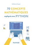 70 concepts mathématiques expliqués avec Python