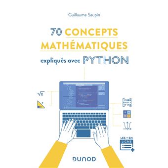 70 concepts mathématiques expliqués avec Python