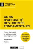 Un an d'actualité des libertés fondamentales