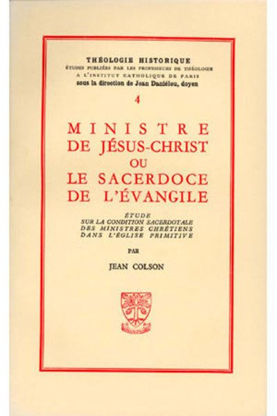 Ministre de jesus-christ ou le