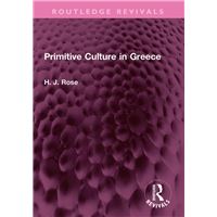 Primitive Culture in Greece