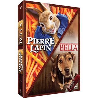 Coffret Pierre Lapin et L'Incroyable Aventure de Bella DVD
