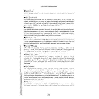 Le diplomate en représentation