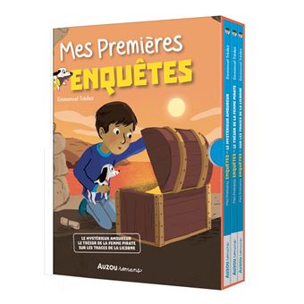 Coffret bibliothèque 3 - mes premières enquêtes - tomes 7 à 9