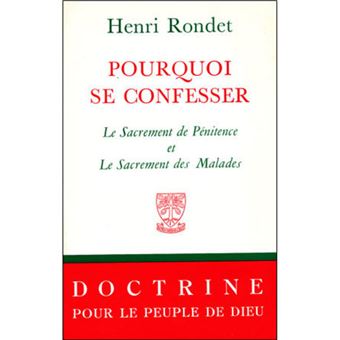 Pourquoi se confesser ?