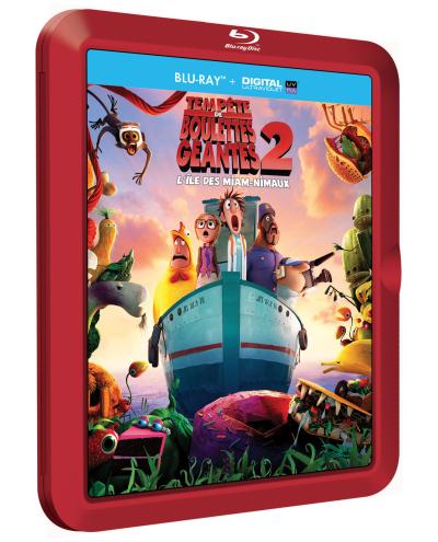 Tempête de boulettes géantes 2 : L'île des Miam-nimaux Blu-Ray