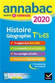 Annales Annabac 2020 Histoire-Géographie Tle L, ES