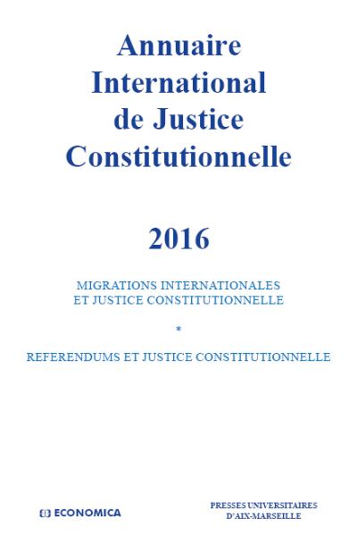 Annuaire international de justice constitutionnelle -  Collectif - relié