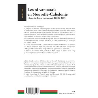 Les ni-vanuatais en Nouvelle-Calédonie