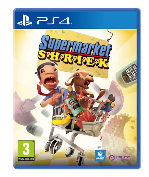 Pochette avant du jeu Supermarket Shriek PS4