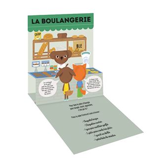 Marché Emma et Louis font les courses - Cherche ettrouve en pop-up