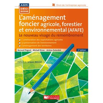 L'aménagement foncier agricole, forestier et environnemental