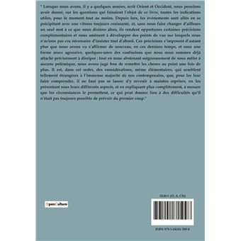 La crise du monde moderne