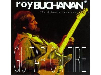 Guitar on fire