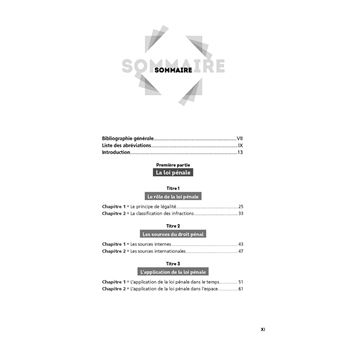 Droit pénal général