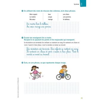 Réussir son entrée en grammaire CE1 - Cahier de l'élève ED 2021