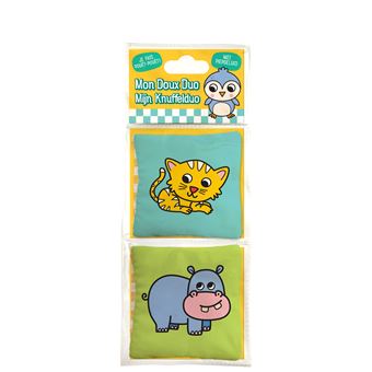 Mon doux duo chat et hippopotame