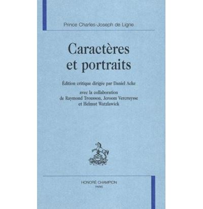 Caractères et portraits