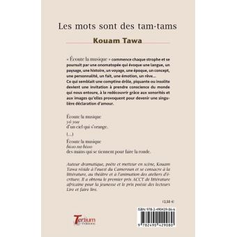 Les mots sont des tam-tams