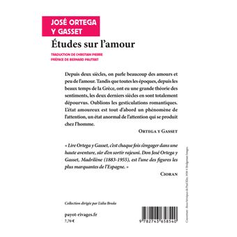 Études sur l'amour