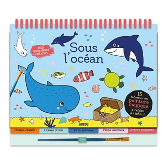 Mes blocs-notes créatifs - sous l'océan