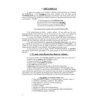 La numérologie facile ! Tome 2