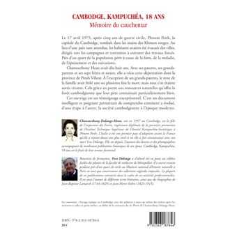 Cambodge, Kampuchéa, 18 ans