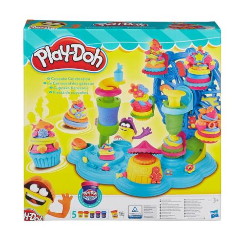 Kit créatif Le Carrousel des Gâteaux Play Doh