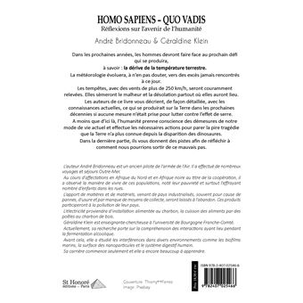 Homo Sapiens Quo Vadis