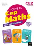 Cap Maths CE2 - Éd. 2021 - Cahier de Géométrie-mesure