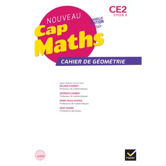 Cap Maths CE2 - Éd. 2021 - Cahier de Géométrie-mesure