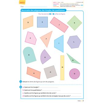 Cap Maths CE2 - Éd. 2021 - Cahier de Géométrie-mesure