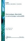 Electronique electricite et mecatronique automobile traite e
