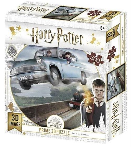 Puzzle 3D Harry Potter Ford Anglia 500 pièces