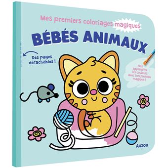 Mes premiers coloriages - bébés animaux