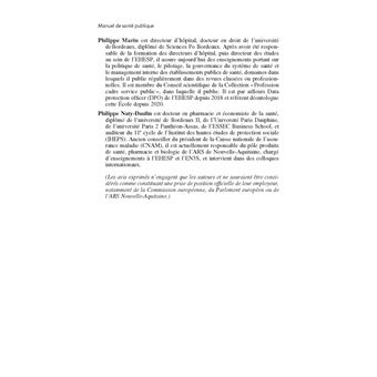 Manuel de santé publique