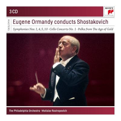 Conducts Shostakovich Symphonies Cello concerto Coffret