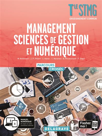 Management, sciences de gestion et num Tle STMG 2020 - Manuel élève
