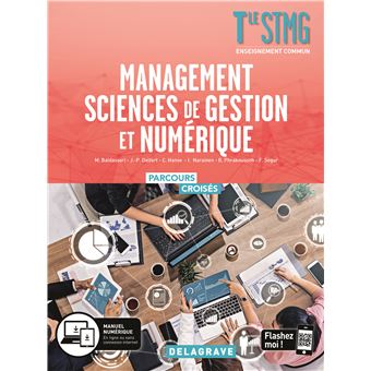 Management, Sciences de gestion et numérique Tle STMG (2020) - Manuel élève