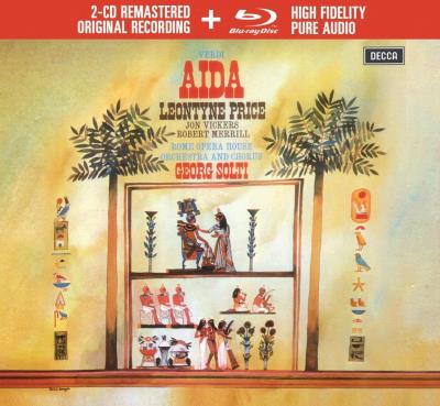 Verdi : Aida Rome 1961 Livre-disque Inclus Blu-ray Audio Edition limitée