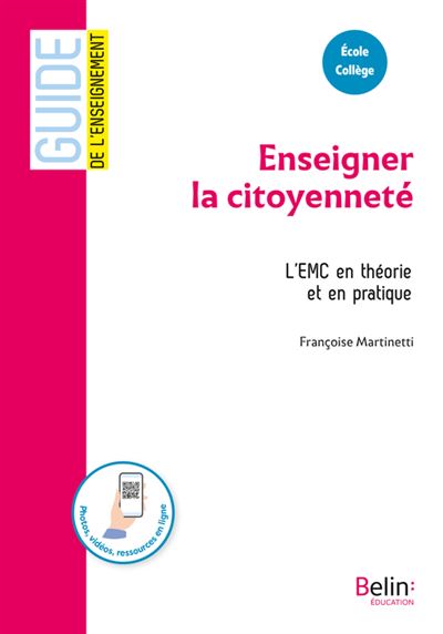 Enseigner la citoyenneté - Françoise Martinetti - broché
