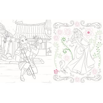 DISNEY PRINCESSES - Mes Coloriages de Rêve - Princesses et animaux