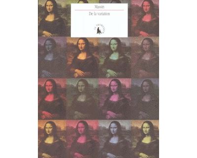 De la variation - Massin - broché