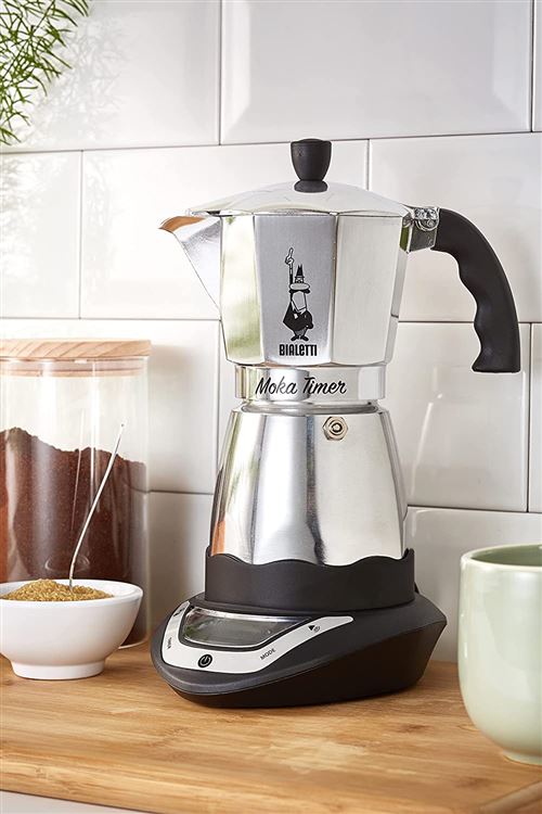 Bialetti Moka Timer Cafetière électrique tasses