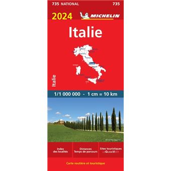 Italie 21 Echelle 1 1 000 000 Broche Collectif Michelin Achat Livre Fnac