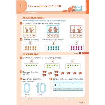 Opération Maths CP Éd.2019 - Manuel