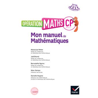 Opération Maths CP Éd.2019 - Manuel