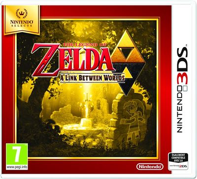 Pochette avant du jeu The Legend of Zelda A Link Between Worlds 3DS