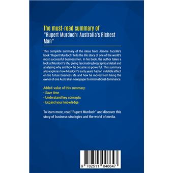 Summary: Rupert Murdoch